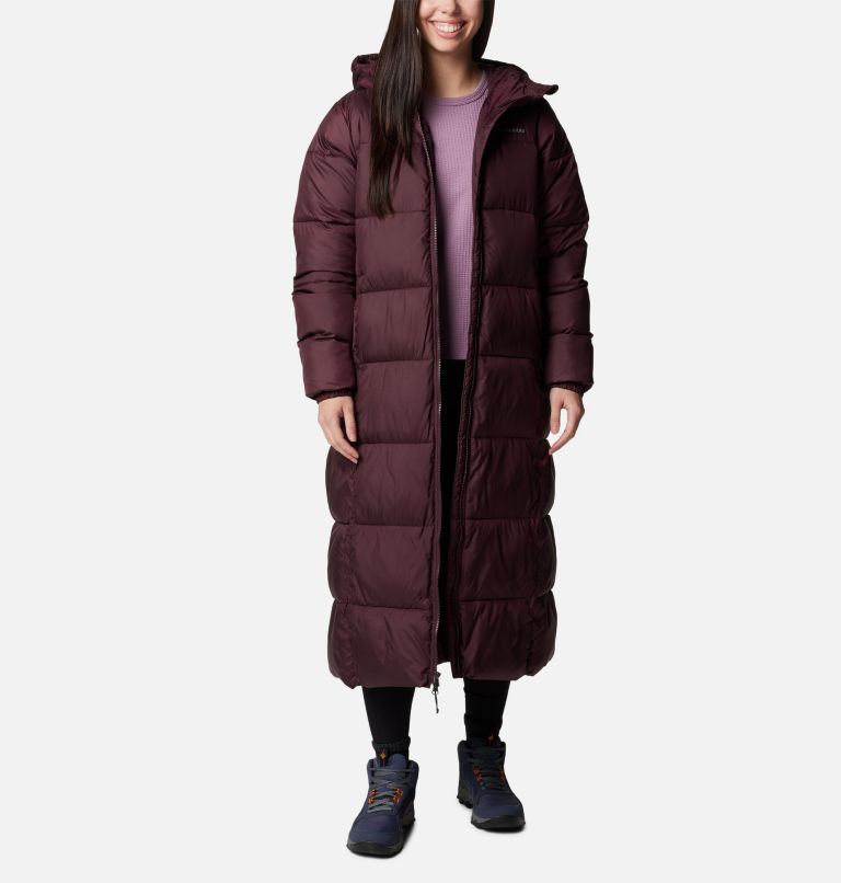 Burgundy Women Columbia Pike Lake™ III Long Puffer Jacket | 76029839