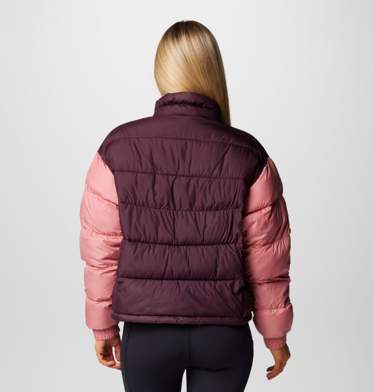 Burgundy Women Columbia Pike Lake™ II Cropped Puffer Jacket | 32501046