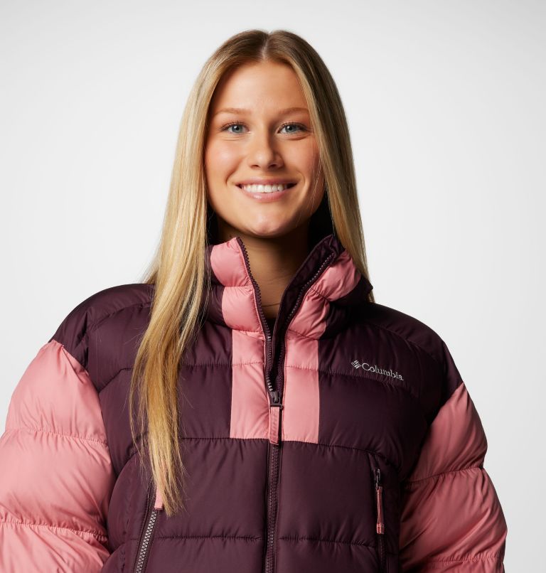 Burgundy Women Columbia Pike Lake™ II Cropped Puffer Jacket | 32501046