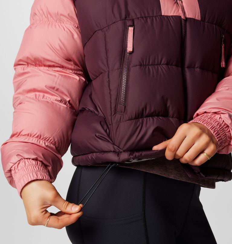 Burgundy Women Columbia Pike Lake™ II Cropped Puffer Jacket | 32501046