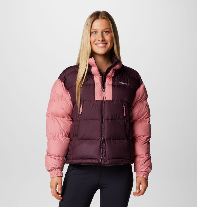 Burgundy Women Columbia Pike Lake™ II Cropped Puffer Jacket | 32501046