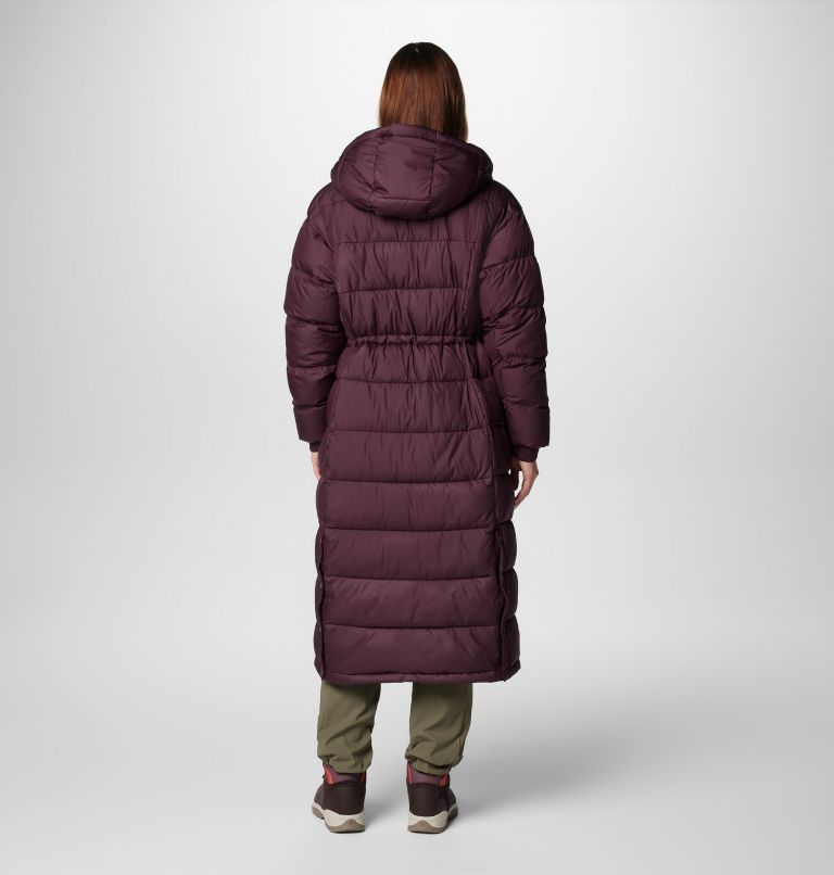 Burgundy Women Columbia Pike Lake™ II Long Puffer Jacket | 37379486