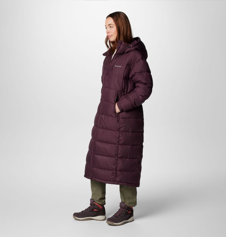 Burgundy Women Columbia Pike Lake™ II Long Puffer Jacket | 37379486