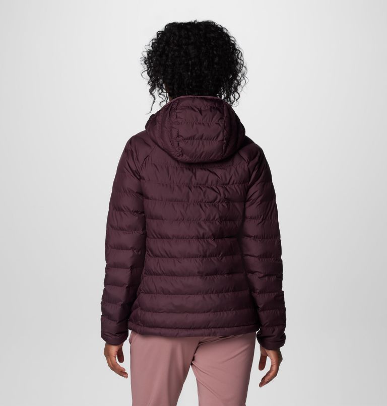 Burgundy Women Columbia Powder Lite™ II Hooded Insulated Puffer Jacket | 34407310