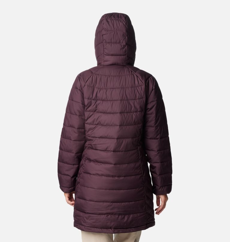 Burgundy Women Columbia Powder Lite™ II Mid Insulated Puffer Jacket | 69886253