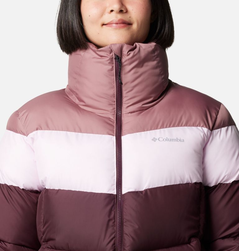 Burgundy Women Columbia Puffect™ II Colourblock Puffer Jacket | 69657115