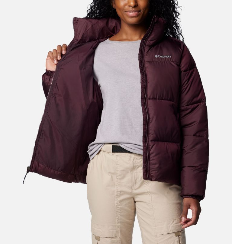 Burgundy Women Columbia Puffect™ II Puffer Jacket | 9650482