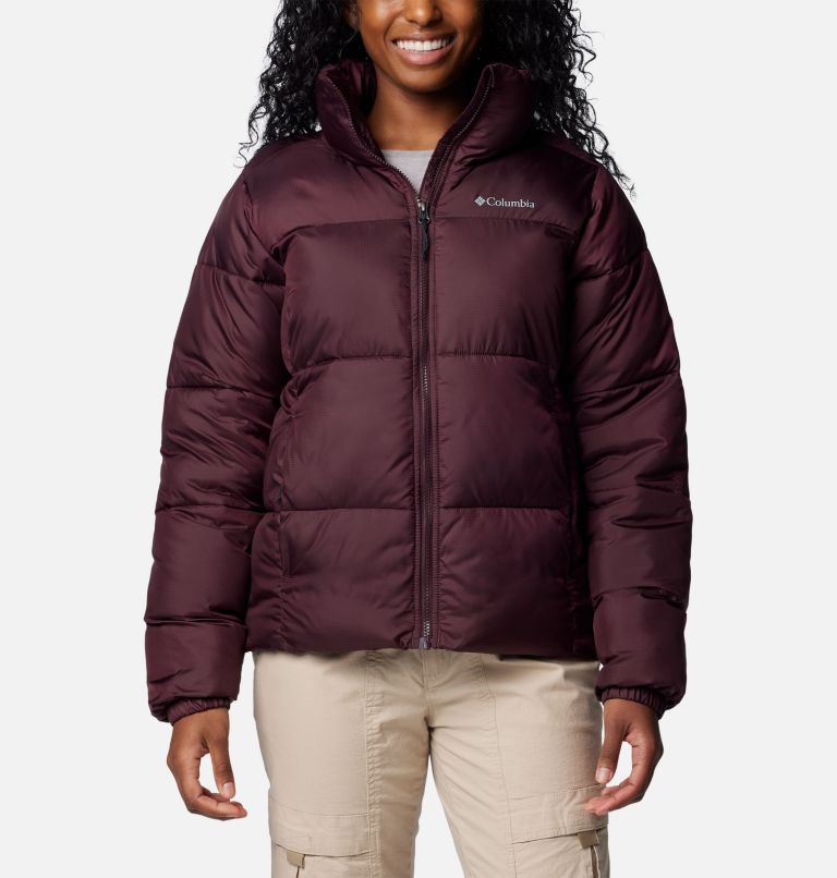 Burgundy Women Columbia Puffect™ II Puffer Jacket | 9650482