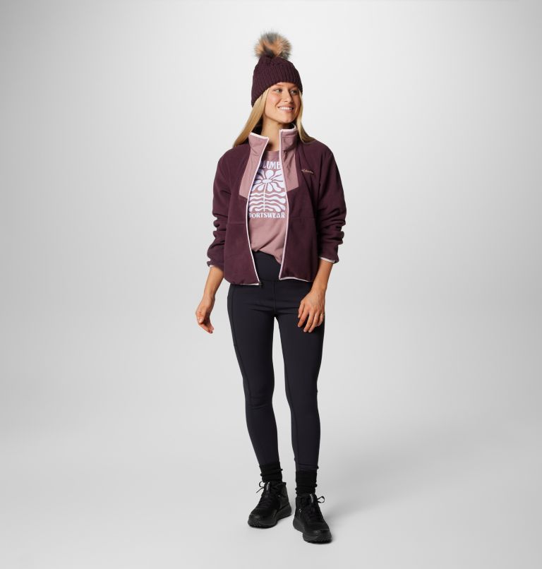 Burgundy Women Columbia Sequoia Grove™ Fleece Jackets | 64359280