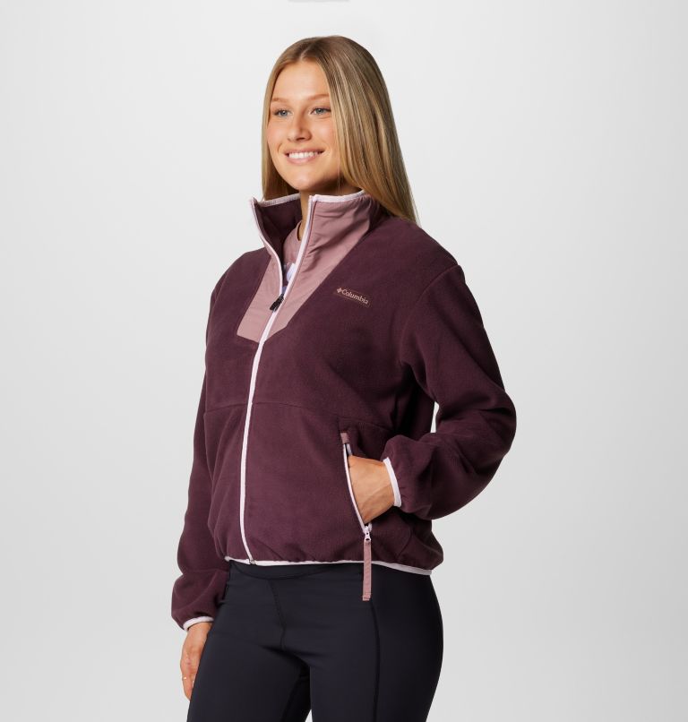 Burgundy Women Columbia Sequoia Grove™ Fleece Jackets | 64359280