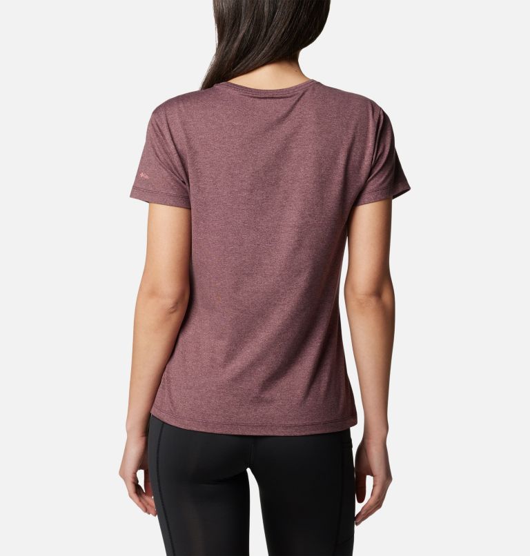 Burgundy Women Columbia Sloan Ridge™ Technical Graphic T Shirts | 90721585