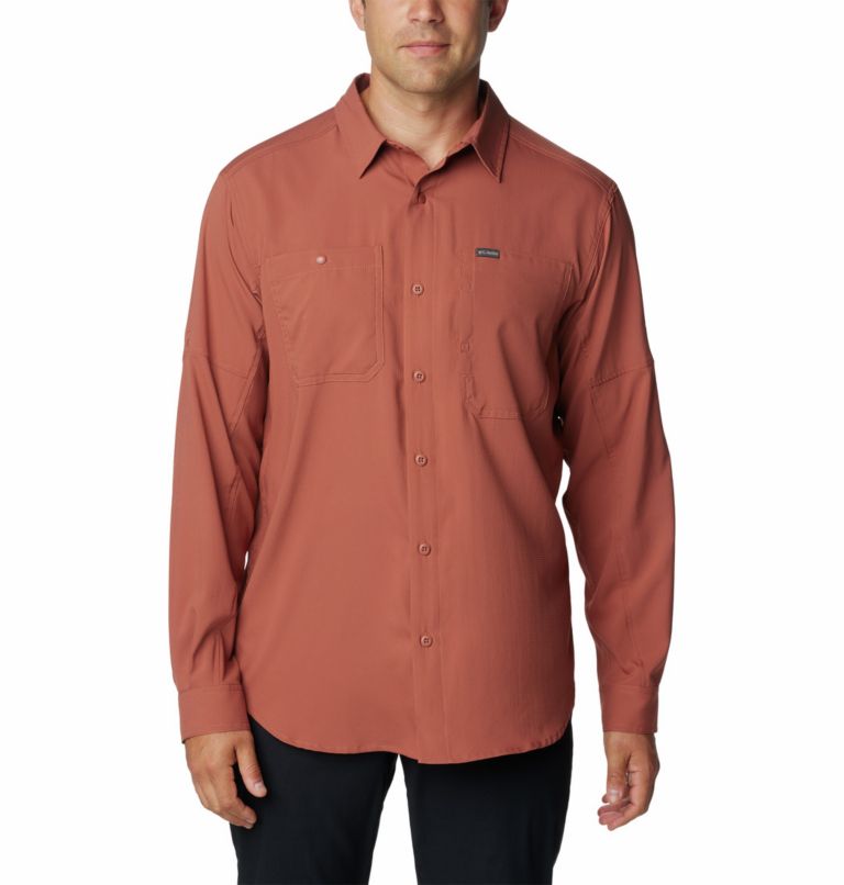 Coral Men Columbia Silver Ridge™ Utility Lite Shirts | 94102564