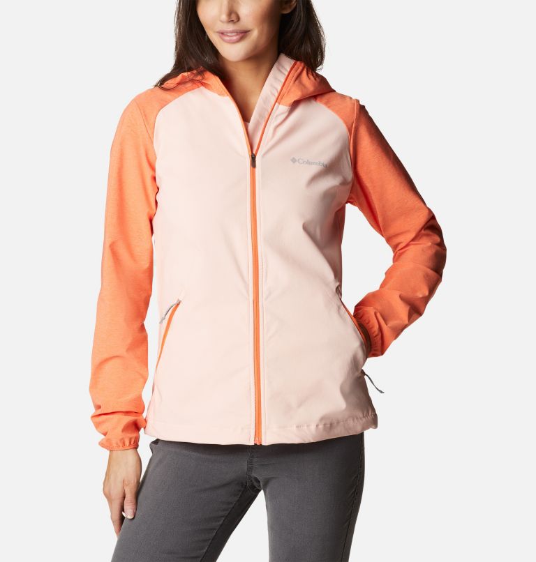 Coral Women Columbia Heather Canyon™ Softshell Jackets | 85009323