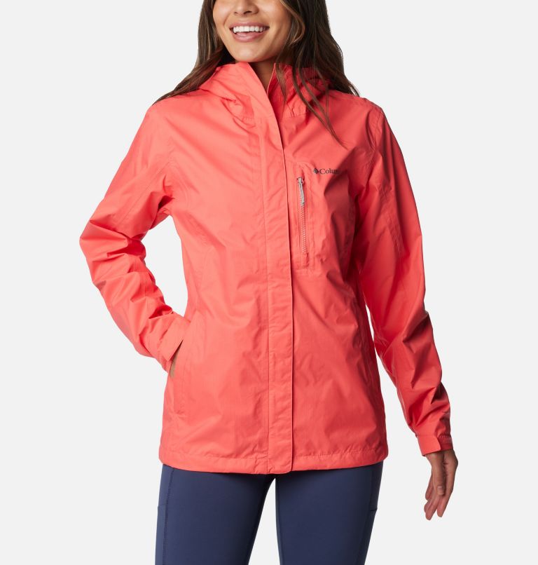 Coral Women Columbia Pouring Adventure™ II Waterproof Jackets | 80351999