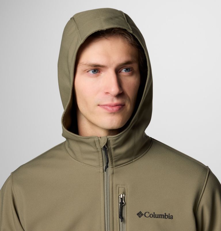 Green Men Columbia Ascender™ II Hooded Softshell Hiking Jackets | 30991718