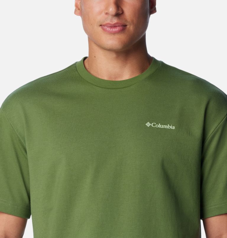 Green Men Columbia Burnt Lake™ Graphic T Shirts | 91854363