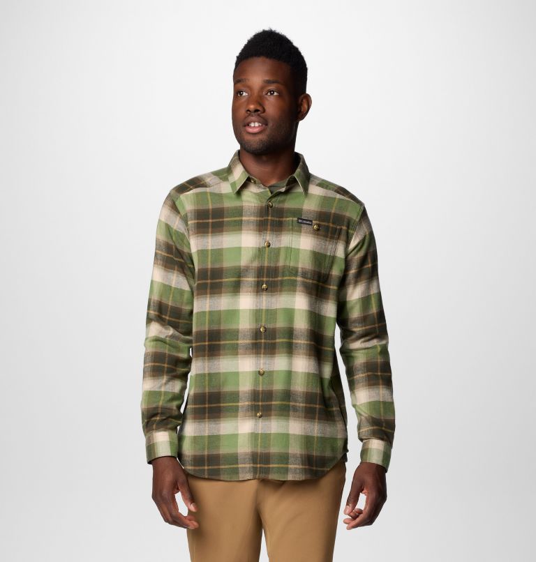 Green Men Columbia Cornell Woods™ Flannel Shirts | 42104457