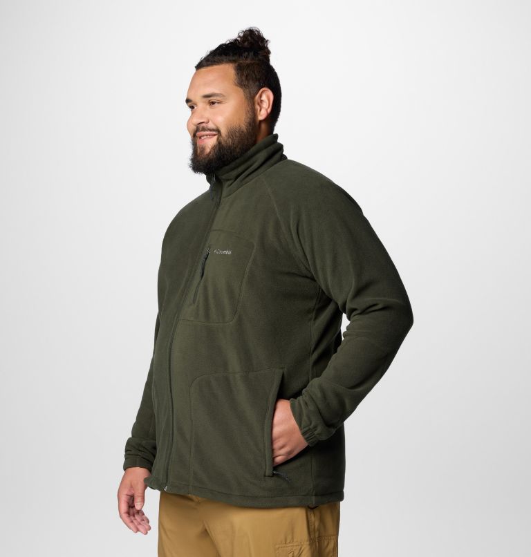 Green Men Columbia Fast Trek™ II Full Zip Extended Size Fleece Jackets | 27596672