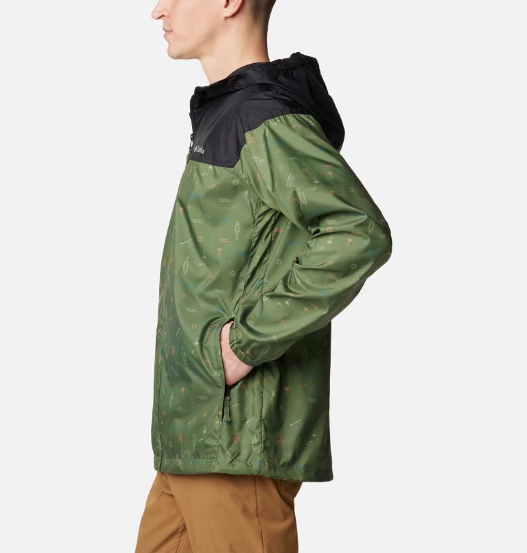 Green Men Columbia Flash Challenger™ Windbreaker - Novelty Jackets | 25080768