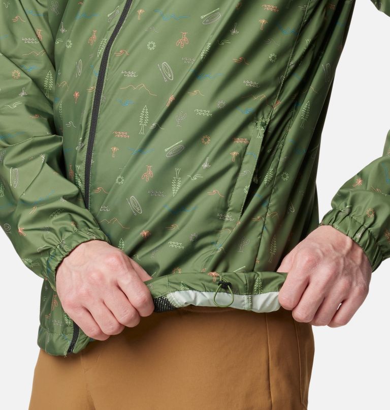 Green Men Columbia Flash Challenger™ Windbreaker - Novelty Jackets | 25080768