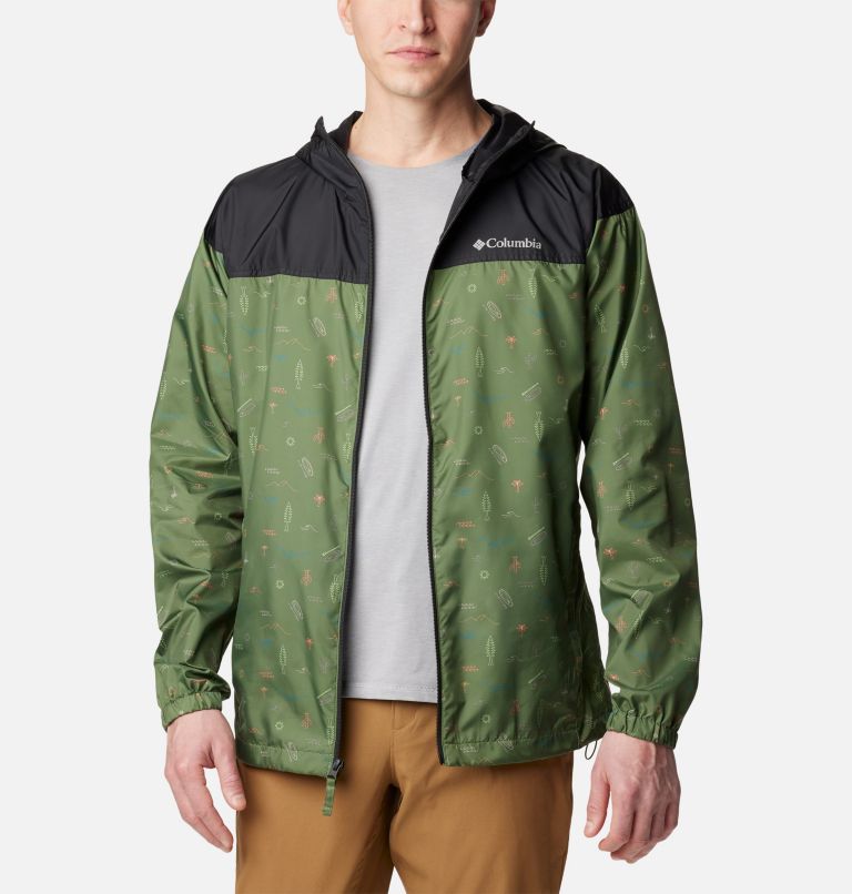 Green Men Columbia Flash Challenger™ Windbreaker - Novelty Jackets | 25080768