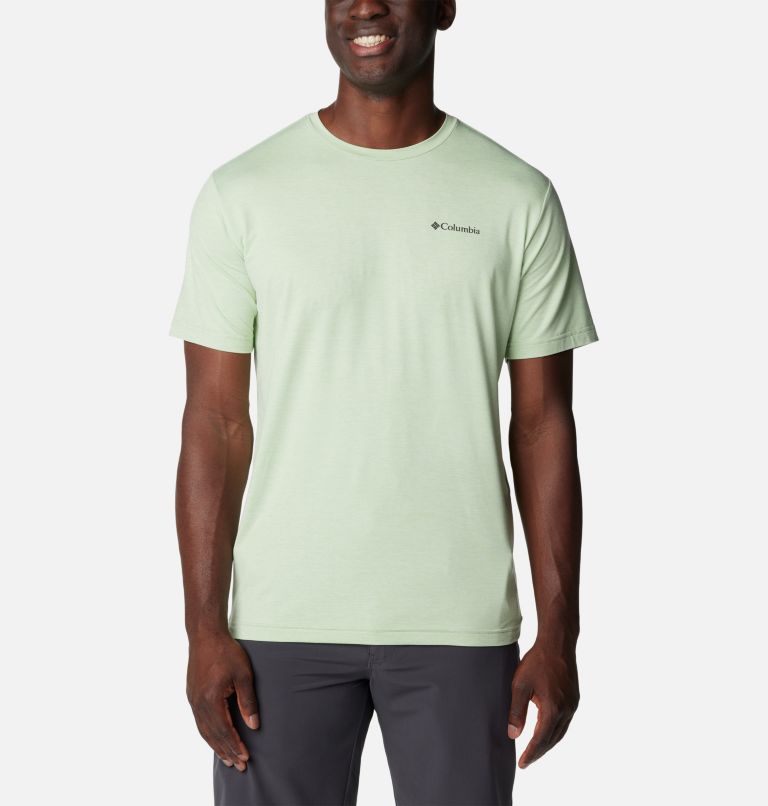 Green Men Columbia Kwick Hike™ Technical Graphic T Shirts | 87827266