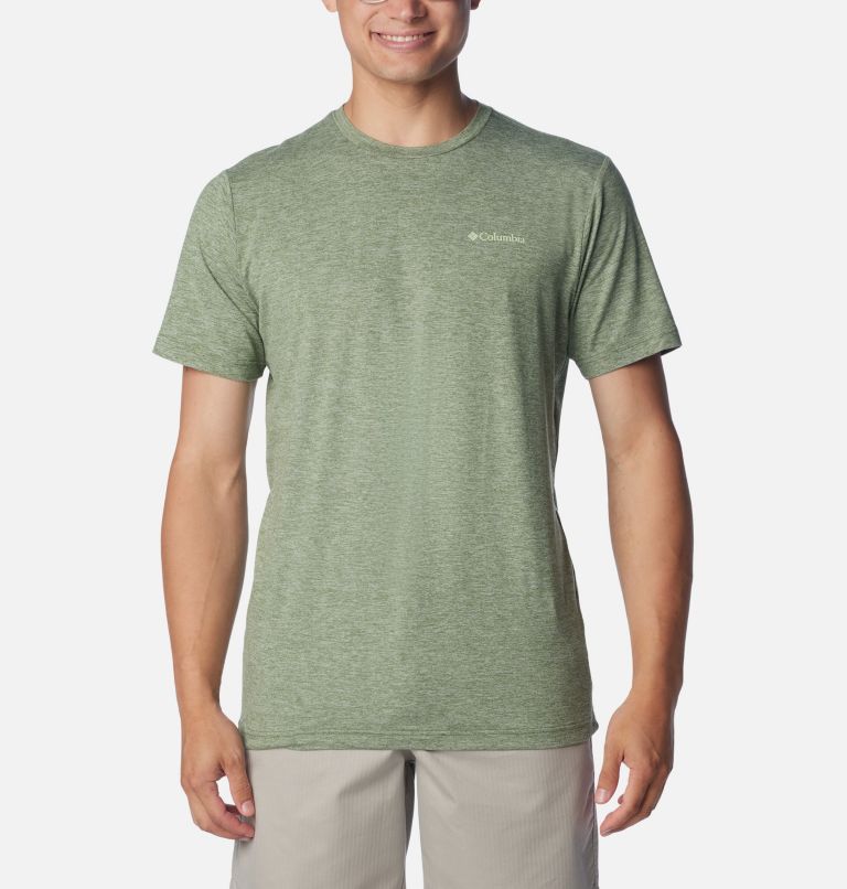 Green Men Columbia Kwick Hike™ Technical Graphic T Shirts | 27236928