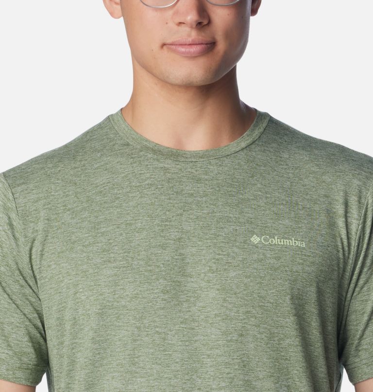 Green Men Columbia Kwick Hike™ Technical Graphic T Shirts | 27236928