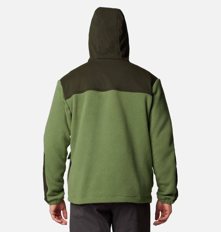 Green Men Columbia Landroamer™ Hooded Sherpa Fleece Jackets | 11390554