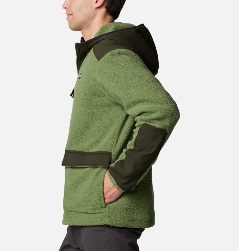 Green Men Columbia Landroamer™ Hooded Sherpa Fleece Jackets | 11390554