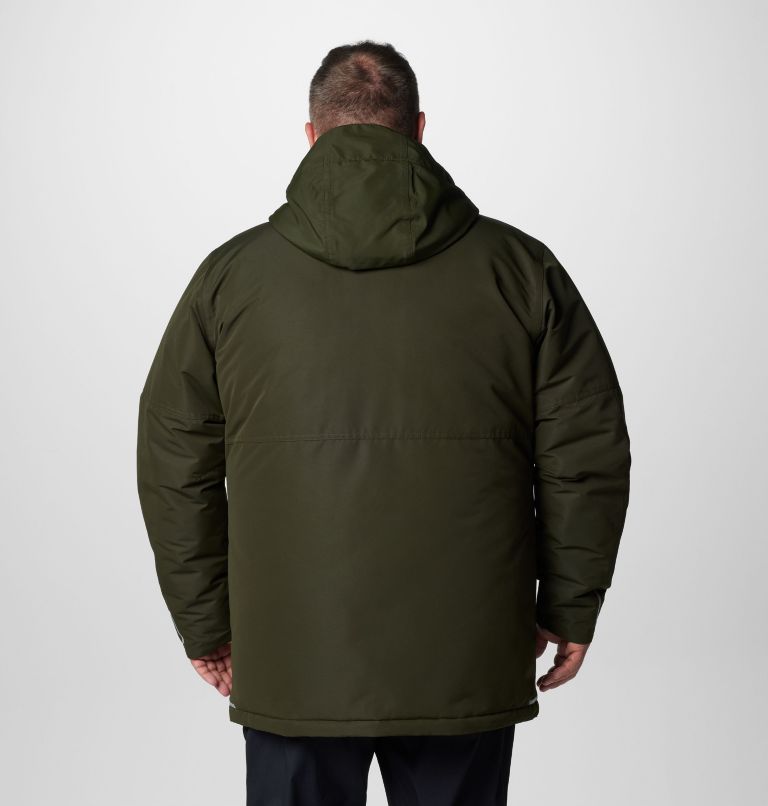 Green Men Columbia Landroamer™ II Waterproof Hooded Extended Size Parka | 91766789