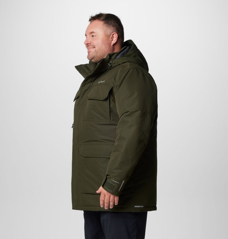 Green Men Columbia Landroamer™ II Waterproof Hooded Extended Size Parka | 91766789