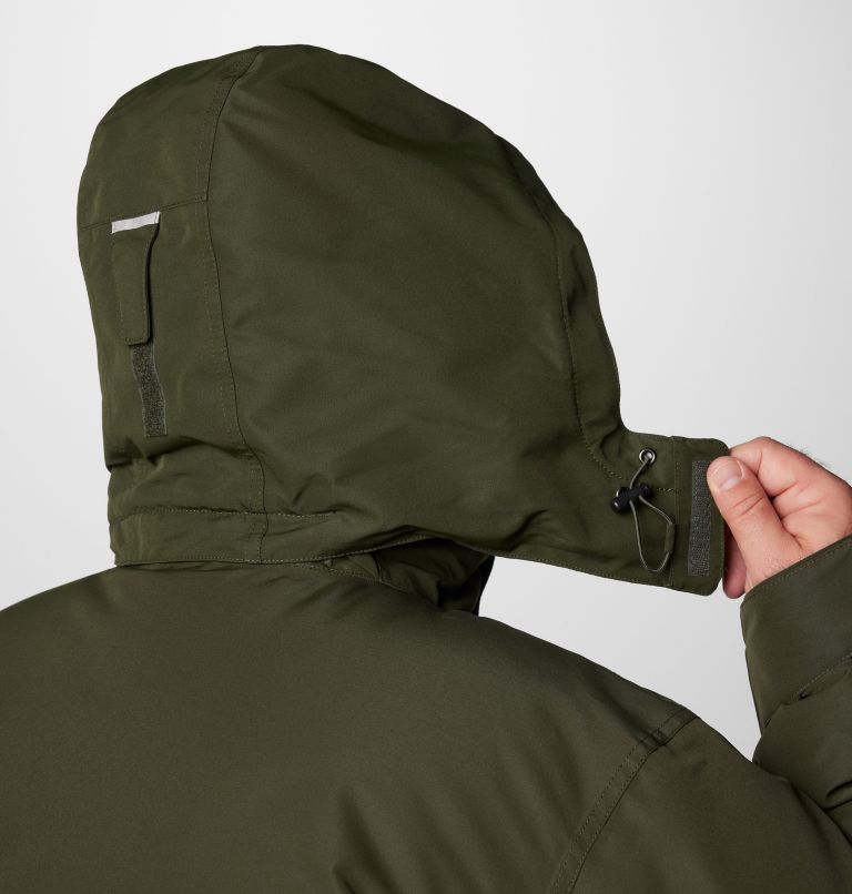 Green Men Columbia Landroamer™ II Waterproof Hooded Extended Size Parka | 91766789