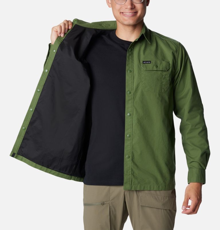 Green Men Columbia Landroamer™ Lined Shirts | 50939270