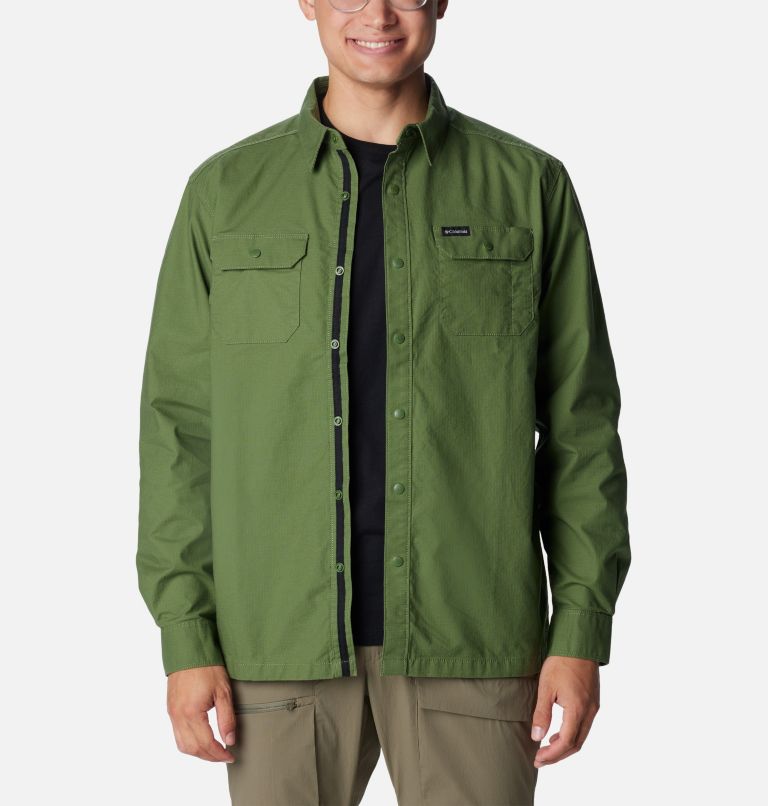 Green Men Columbia Landroamer™ Lined Shirts | 50939270