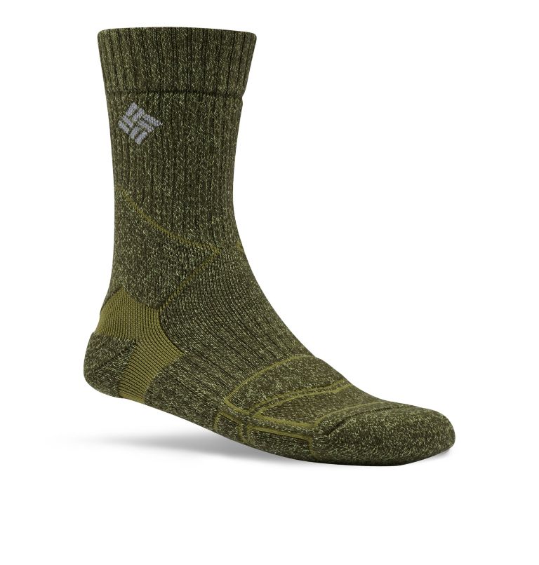 Green Men Columbia Merino Hike Crew Socks | 98034119