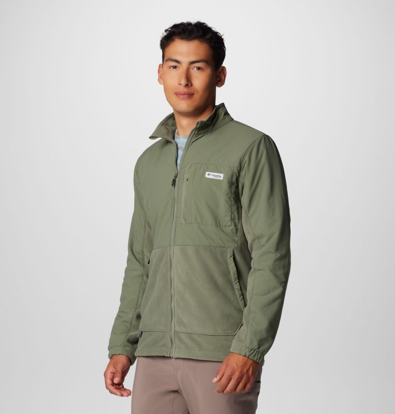 Green Men Columbia PFG Uncharted™ Fleece Jackets | 49840461