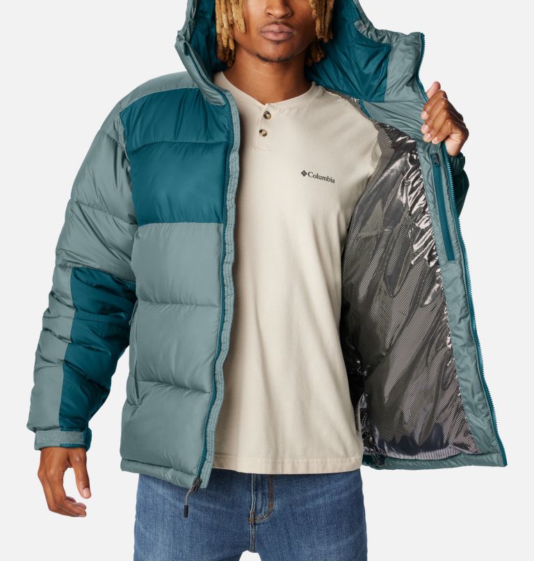 Green Men Columbia Pike Lake™ II Hooded Puffer Jacket | 43015629