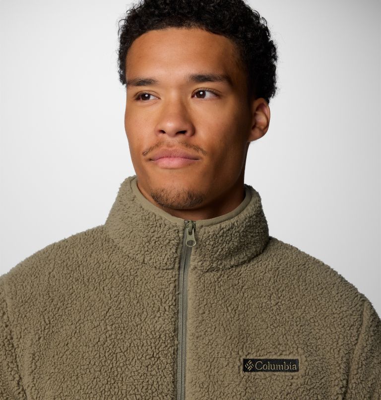 Green Men Columbia Rugged Ridge™ III Full Zip Sherpa Fleece Jackets | 35706593