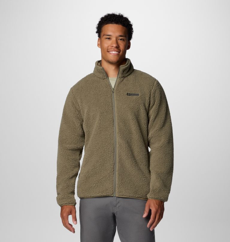 Green Men Columbia Rugged Ridge™ III Full Zip Sherpa Fleece Jackets | 35706593