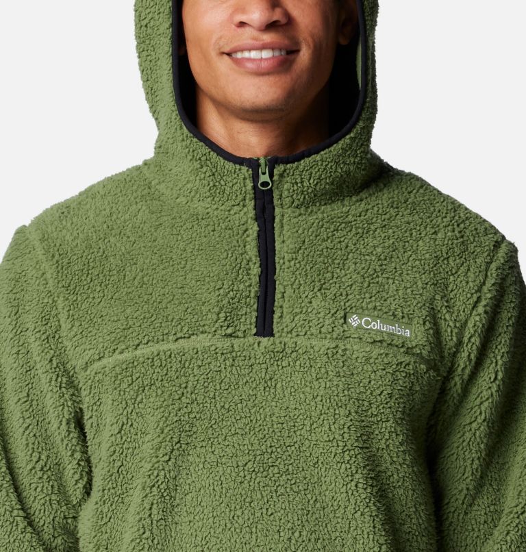 Green Men Columbia Rugged Ridge™ III Sherpa Pullover Hoodie | 18377400