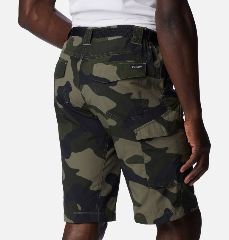 Green Men Columbia Silver Ridge™ Printed Cargo Shorts | 67129373