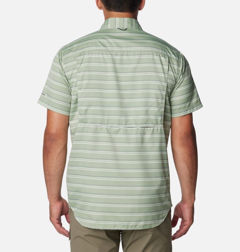 Green Men Columbia Silver Ridge™ Utility Short Sleeve Shirts | 65539651