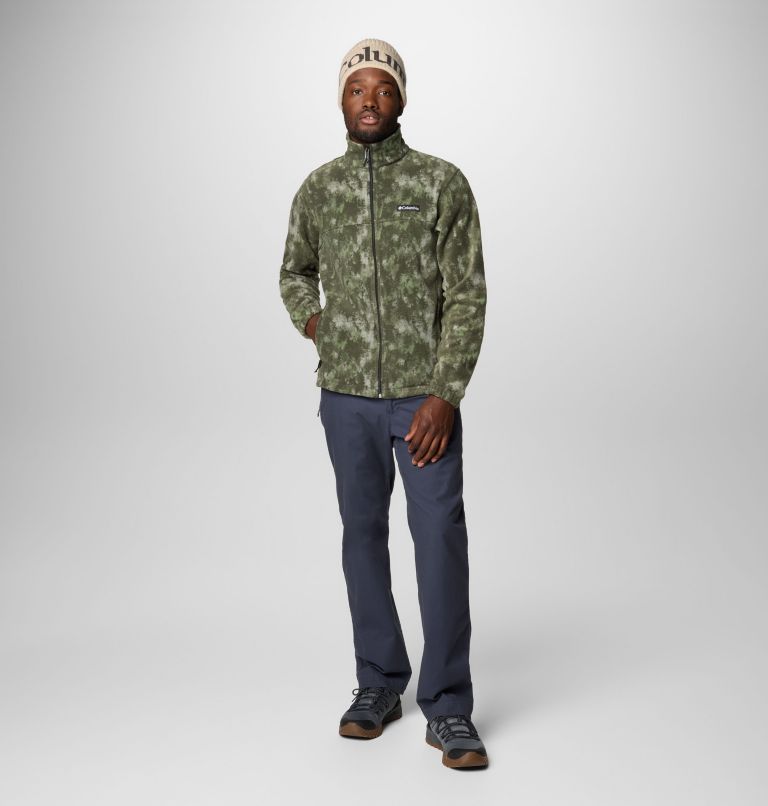 Green Men Columbia Steens Mountain™ Printed Fleece Jackets | 38213110