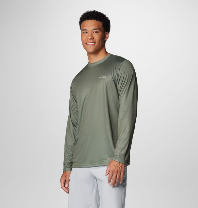 Green Men Columbia Terminal Tackle PFG™ Line Time Long Sleeve T Shirts | 71889627