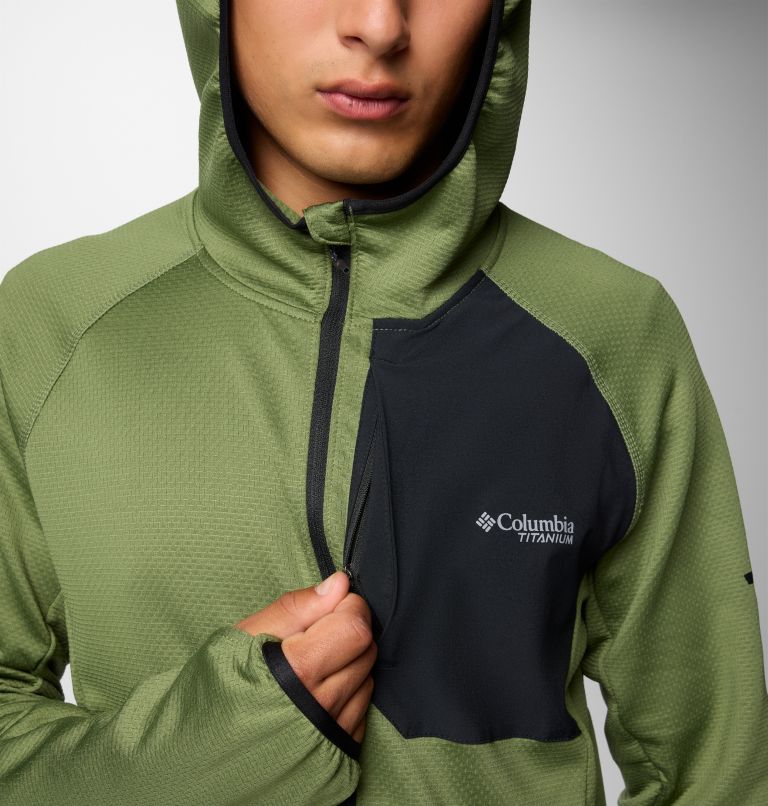 Green Men Columbia Triple Canyon™ II Hooded Fleece Jackets | 7639151