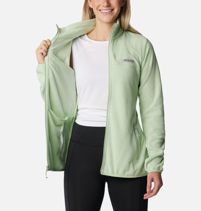 Green Women Columbia Ali Peak™ Full Zip Fleece Jackets | 48634592