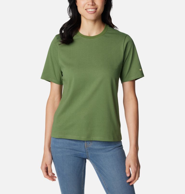 Green Women Columbia Alpine Way™ II Technical Graphic T Shirts | 41068448