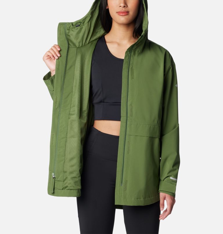 Green Women Columbia Altbound™ Recycled Waterproof Jackets | 73373454