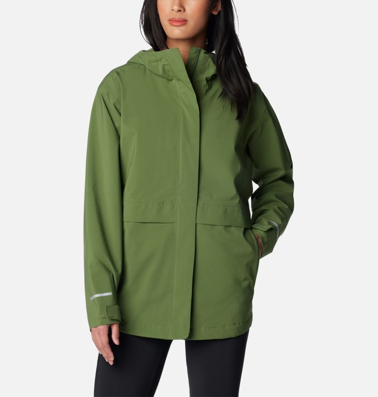 Green Women Columbia Altbound™ Recycled Waterproof Jackets | 73373454